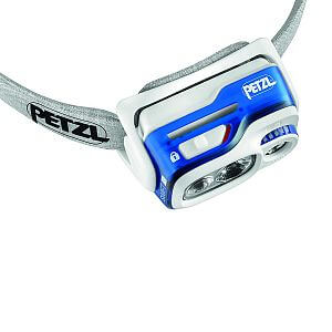 Petzl Swift RL svítilna modrá sportovní čelovka