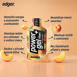 Powergel+ by Edgar broskev energetický gel na sport