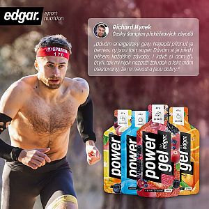 Powergel+ by Edgar broskev energetický gel na sport