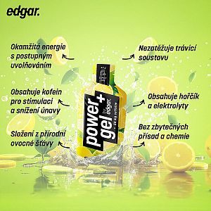 Powergel+ by Edgar limeta/citrón energetický gel na sport