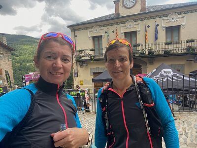 Runsporťačky Péťa s Marcelkou vítězí na etapáku Pyrenees stage run