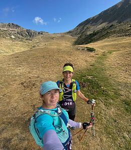 Runsporťačky Péťa s Marcelkou vítězí na etapáku Pyrenees stage run