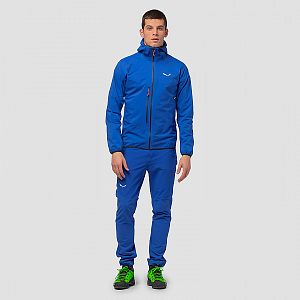 Salewa Agner 2 PTX 3L Jacket M electric přední pohled na postavě