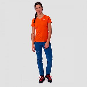 Salewa Agner AM T-Shirt W red orange3