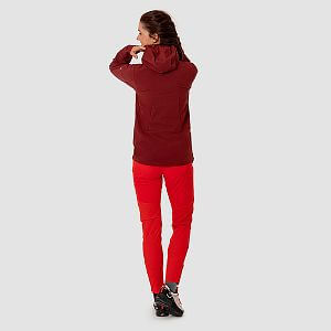 Salewa Agner DST Jacket W syrah zadní pohled na postavě