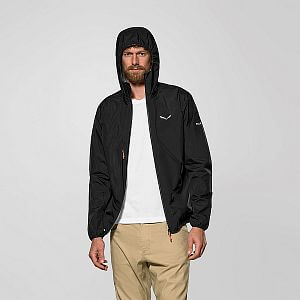 Salewa Agner PTX 3L JKT M black out pánská nepromokavá bunda s kapucí
