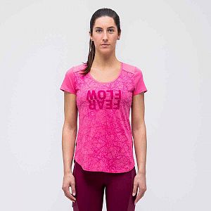 Salewa Alpine Hemp Print T-Shirt W camellia rose3