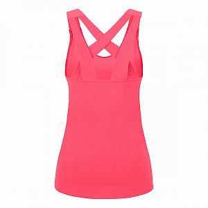 Salewa Alpine Hemp Print Tank W calypso coral1