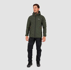 Salewa Brenta RDS DWN Jacket M dark olive přední pohled na postavě