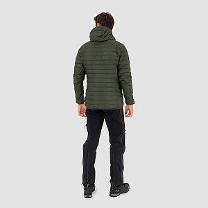 Salewa Brenta RDS DWN Jacket M dark olive zadní pohled na postavě
