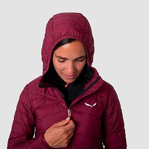 Salewa Brenta RDS DWN Jacket W syrah boční pohled detail 