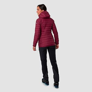 Salewa Brenta RDS DWN Jacket W syrah zadní pohled pohled