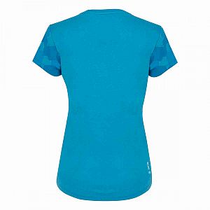 Salewa Camou Sleeve Dry T-SRT W blue danube melange1