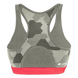 Salewa Cristallo Warm AMR W Sport Top heather grey zadní pohled