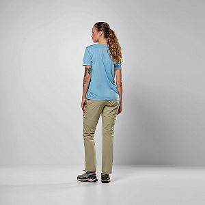 Salewa Eagle Pack Dry T-Shirt W air blue zadní pohled dámské outdoor tričko