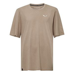 Salewa Eagle Sunset Loose T-Shirt M quicksand přední strana