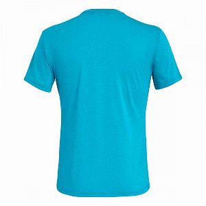 Salewa Engineered Dry S/S Tee M blue danube melange