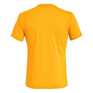 Salewa Engineered Dry S/S Tee M gold melange pánské tričko volný čas