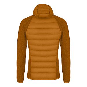 Salewa Fanes Sarner RDS Down Hybrid Jacket M golden brown zadní strana