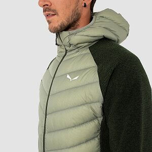 Salewa Fanes Sarner RDS Down Hybrid Jacket M shadow boční pohled na postavě