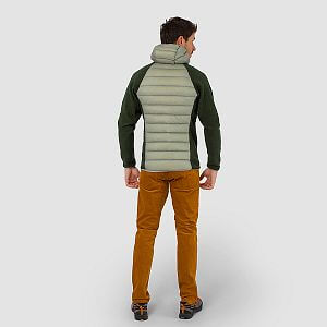 Salewa Fanes Sarner RDS Down Hybrid Jacket M shadow zadní pohled na postavě