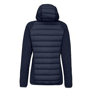 Salewa Fanes Sarner RDS Down Hybrid Jacket W navy blazer zadní pohled 