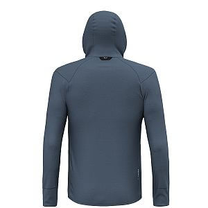 Salewa Lavaredo Hemp Hooded Jacket M java blue pánská funkční mikina s kapucí