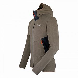 Salewa Lavaredo Hemp M Hooded Jacket bungee cord boční pohled