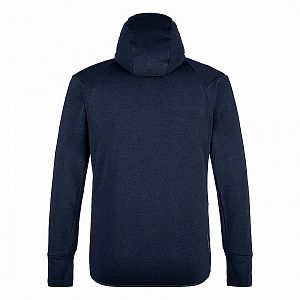 Salewa Lavaredo Hemp M Hooded Jacket navy blazer zadní pohled