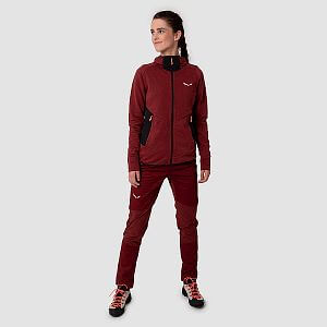 Salewa Lavaredo Hemp W Hooded Jacket syrah dámská funkční mikina