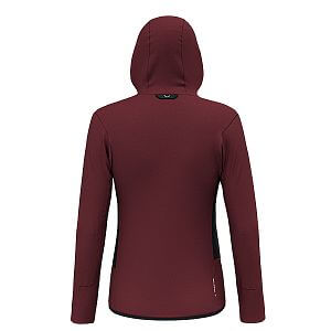 Salewa Lavaredo Hemp W Hooded Jacket syrah dámská mikina