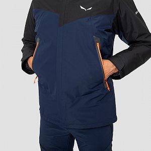 Salewa Moiazza GTX PAC M Jacket navy blazer