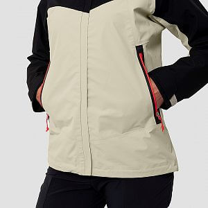 Salewa Moiazza GTX PAC W Jacket oatmeal detail kapsa