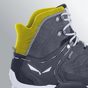 Salewa MS MTN Trainer 2 Mid GTX M detail boční strana a pata