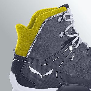 SALEWA MS MTN Trainer Mid GTX dark denim black detail 