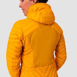 Salewa Ortles Hybrid RDS DWN Jacket W gold detail záda