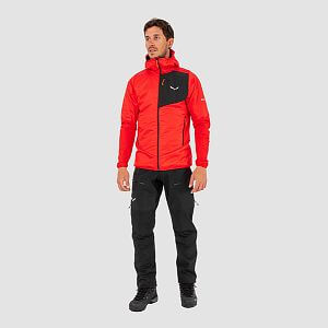 Salewa Ortles Hybrid TWR Jacket M flame přední pohled na postavě