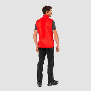 Salewa Ortles Hybrid TWR Vest M flame zadní pohled na postavě