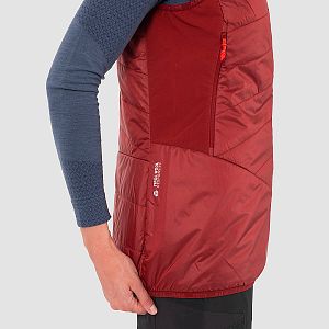 Salewa Ortles Hybrid TWR Vest W syrah detail podpaží