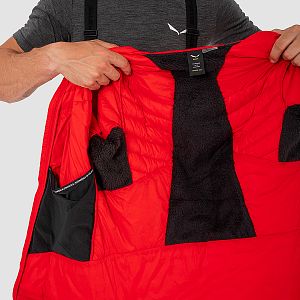 Salewa Ortles RDS Down Hybrid Jacket Men flame detail vnitřní strana zateplení