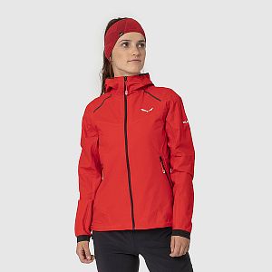 Salewa Pedroc 2.5L PTX Light Jacket W flame dámská ultralehká turistická bunda