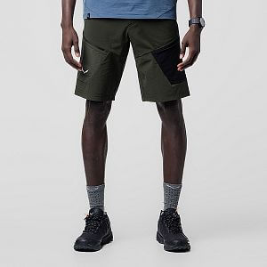 Salewa Pedroc 3 DST Cargo Shorts M dark olive detail