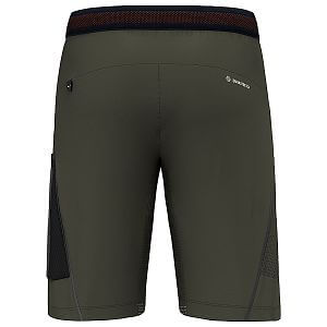 Salewa Pedroc 3 DST Cargo Shorts M dark olive zadní strana