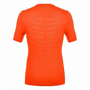 Salewa Pedroc AMR Seamless T-shirt M red orange1