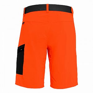 Salewa Pedroc Cargo 3 DST M Shorts red orange zadní pohled