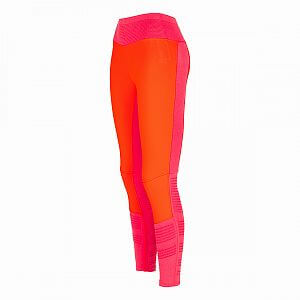 Salewa Pedroc Dry Resp W Hybrid Tights red orange4