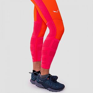 Salewa Pedroc Dry Resp W Hybrid Tights red orange6