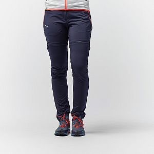 Salewa Pedroc DST 2/1 Pant W navy blazer přední pohled na postavě