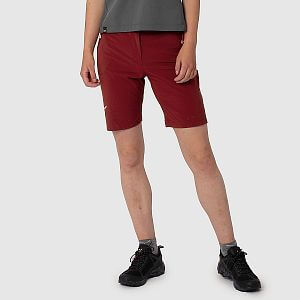 Salewa Pedroc DST Shorts W syrah přední pohled na postavě