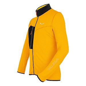 Salewa Pedroc PL M Full-zip gold melange boční pohled